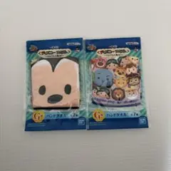 【未開封】ディズニーキャラクター ハンドタオル 2枚セット