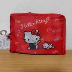 ⭐︎新品⭐︎　ハローキティエコバッグ　赤　しまむらのサムネイル