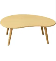 【神户引き取り限定】ローテーブル センターテーブル ビーンズテーブル楕円 豆型