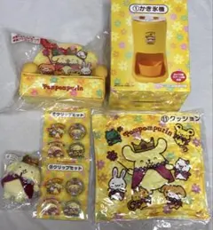 ポムポムプリン アニバーサリー 当たりくじ 一番 くじ かき氷機 ラスト