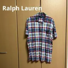POLO GOLF 半袖シャツ L チェック柄　Lサイズ　ラルフローレン