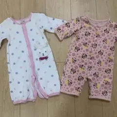 petit main ベルメゾン　ディズニー　ロンパース 2点