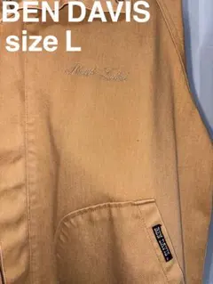 BEN DAVIS ベージュカバーオール L