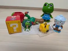 キャラクターおもちゃ詰合せ　ぽちっとプロジェクター　はらぺこあおむし　ルイージのサムネイル