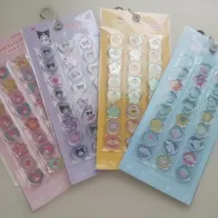サンリオ　おはじきふうシールセット