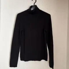 ブラック タートルネック セーター 長袖