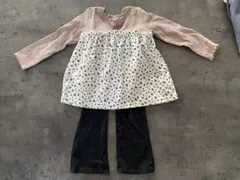 H&M 90サイズ ドレスとレギンスセット