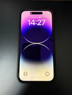 [バッテリー100%] [美品] iPhone 14 Pro パープル 本体