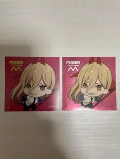 チェンソーマン スクウェアステッカーセット パワー N R