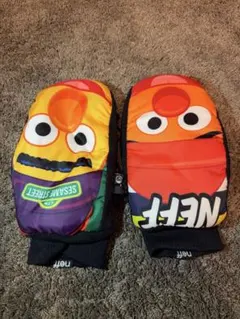 neff セサミストリート グローブ スキー スノボ
