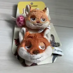 ズートピア　ニックワイルド　ヘアゴム　ヘアクリップ　miniso