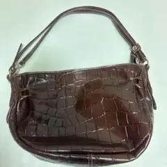 picino ブラウン ショルダーバッグ