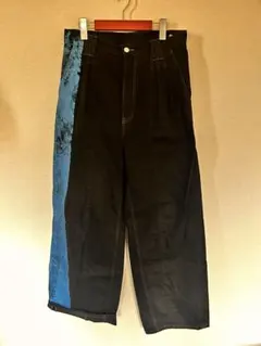 YOKE 24AW ペイントワイドバギーデニムパンツのサムネイル