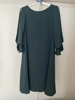 緑結婚式ドレス