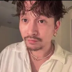 토키타 다이키 착용 목걸이, 구슬 목걸이, 토키타 다이키 남성용 골드 골드