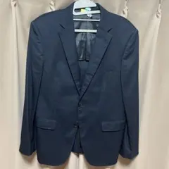 メンズ　ブレザー フロントポケット付き　ブラック　サイズAB5