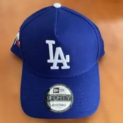 【未使用】New Era 9FORTY LAキャップ MVP18刺繍
