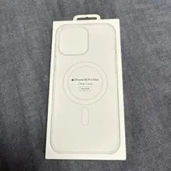 Apple純正　iPhone16 Pro Max MagSafe対応クリアケース