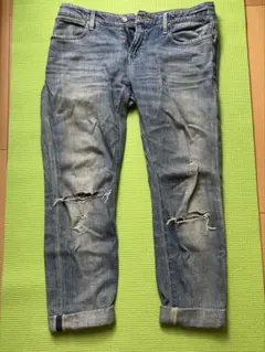 86-R スキニーデニム ダメージ加工 - メルカリ