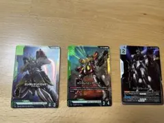 ガンダムカードゲーム　パラレル3枚セット