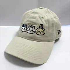 NewEra ちいかわ　9TWENTY ベージュキャップ M/L