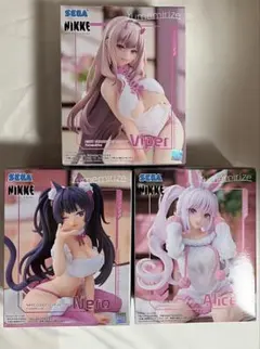 勝利の女神:NIKKE Yumemirize フィギュア アリス バイパー ネロ
