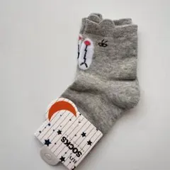 新品未使用 HJY SOCKS 靴下 Sサイズ 子供用 くま柄