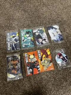 僕のヒーローアカデミア　シール、イラストカード、缶バッチ