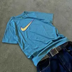 NIKE center logo tee archive cityboy y2kのサムネイル
