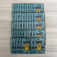 ポンチョを着たピカチュウ メガリザードンX スリーブ デッキシールド 46枚