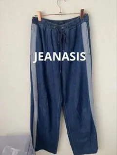 JEANASIS サイドライン　デニムワイドパンツのサムネイル