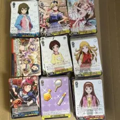 アイドルマスター ミリオンライブ クリアしおりセット サイン 57枚