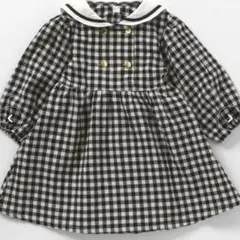 新品　アプレレクール セーラーカラーワンピース110