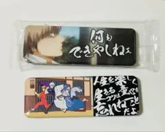 銀魂 ロング缶バッジ 坂田銀時 神楽 志村新八 沖田総悟