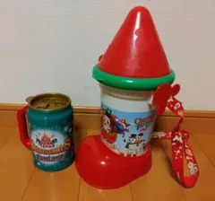 【値下げ】クリスマスファンタジー スーベニアカップとポップコーンバケットのサムネイル