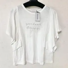 JfReadyMade ロゴカットソー オフホワイト 新品未使用タグ付きのサムネイル