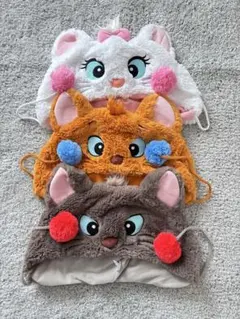 ディズニー　ファンキャップ　マリー　ベルリオーズ　トゥルーズ　3つ　レア