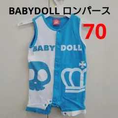 【BABY DOLL】ロンパース 70