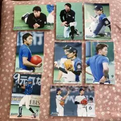 2018 北海道日本ハムファイターズ 中島卓也 ハイライトフォト 8枚　C