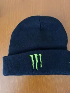 Monster Energy ニットキャップ つば付き１点のみ！　非売品！ Monster Energy ニットキャップ つば付き1点のみ！ 非売品！ - メルカリ