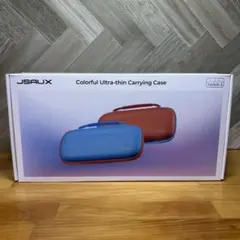 S2] Switch2専用設計 カラフル超薄型キャリングケース ブルー