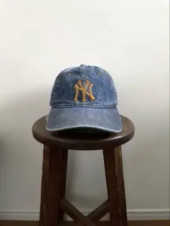 希少 ニューエラ NYヤンキース クーパーズタウン デニムキャップ 廃盤 レアのサムネイル