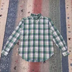 SERO　SHIPS　長袖ボタンダウンシャツ　チェック柄　日本製　Mサイズ