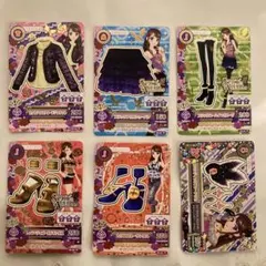 アイカツ　カード初期　紫吹蘭　6枚セット