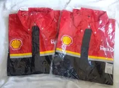 ✿新品•未使用✿昭和シェル石油半袖シャツ LLサイズ 2枚セット希少品レア限定