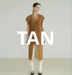 【TANタン】メッシュキャミベスト/ジレ/シルバーのサムネイル
