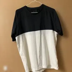 GU SPORTS ラグランスリーブ Tシャツ L 黒/白