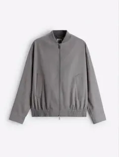 ZARA リヨセル ボンバージャケット　ミディアムグレー　Ｓ