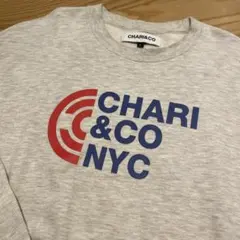 CHARI & CO トレーナー Lサイズ グレー サイドファスナーのサムネイル