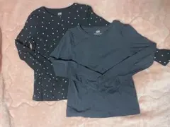 H&M 長袖カットソー 2枚セット